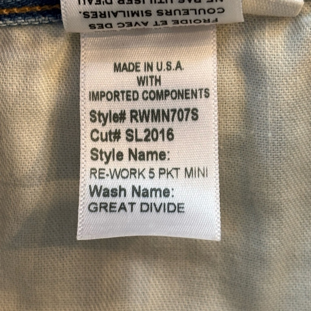 NWT SLVRLAKE 28 ReWorked Mini Skirt Great Divide - Picture 8 of 15